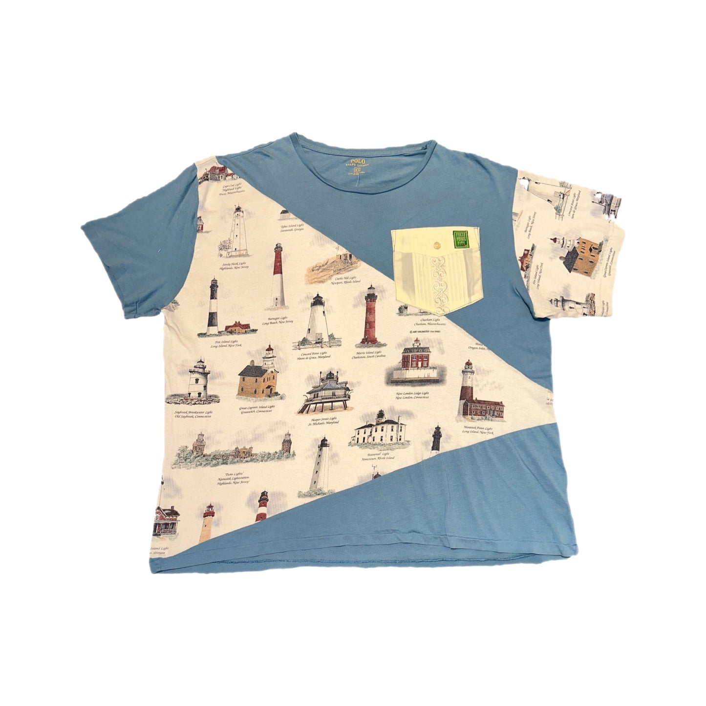 Lighthouse Polo Pocket Tee with Tommy Bahama Pocket